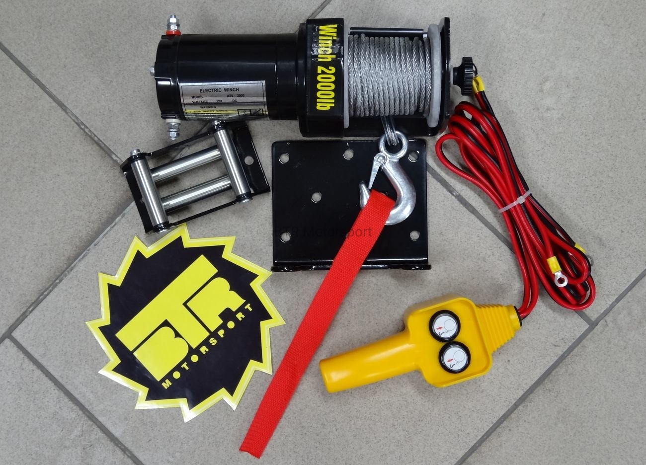 Лебедка Electric Winch 2000 lbs/950kg  12v (без д/у)